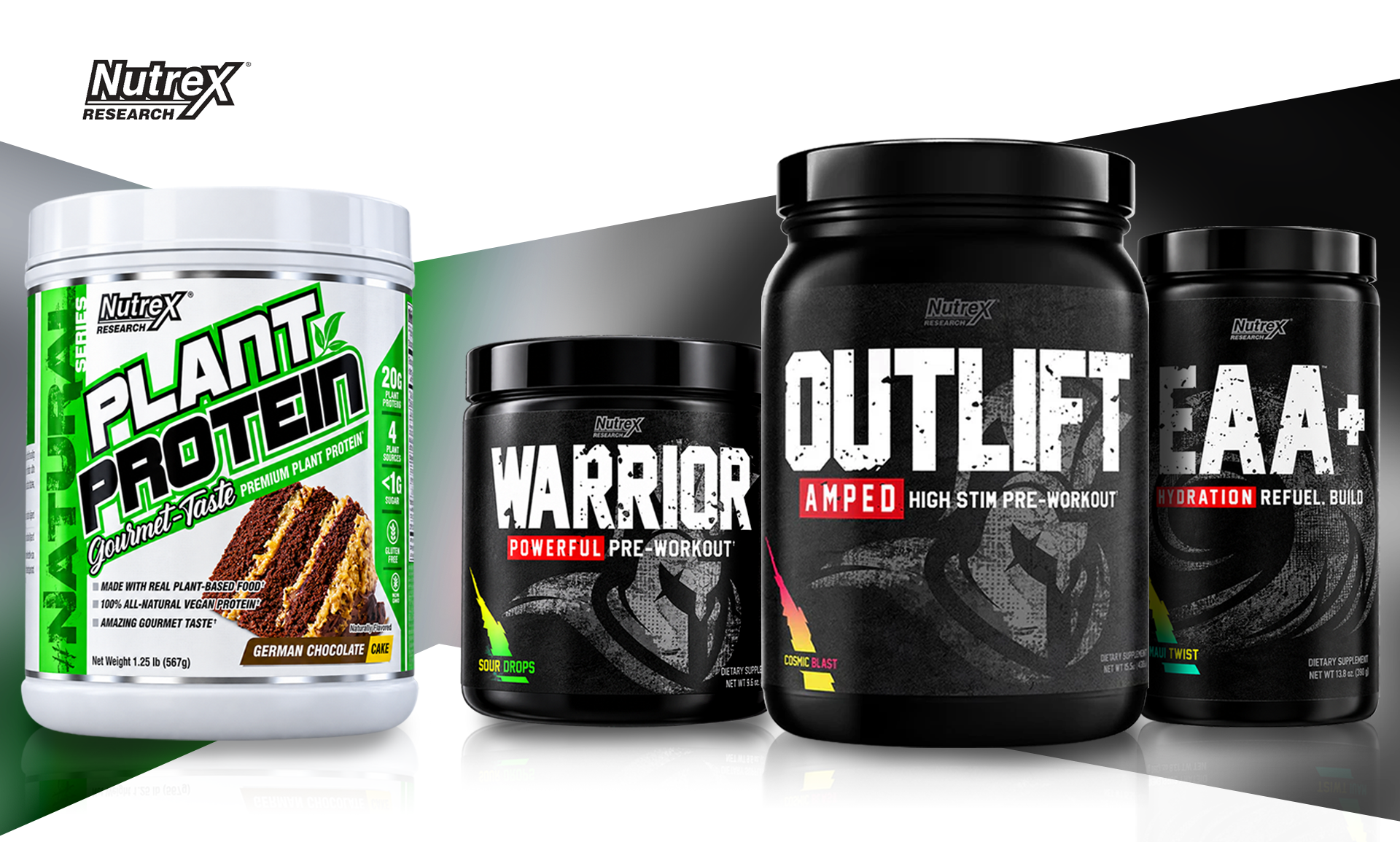 Nutrex Research product range